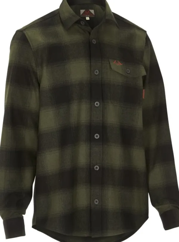 Swedteam Lynx Wool Shirt kauluspaita, vihreä| Metsästyspaidat