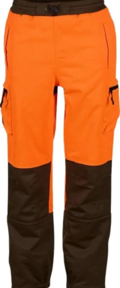 Swedteam Ridge Junior Hunting Trouser lasten metsästyshousut, Orange Neon| Koiranohjaajan Vaatteet