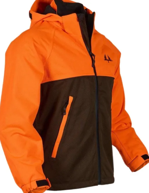 Swedteam Ridge Junior Hunting Jacket lasten metsästystakki, Orange Neon| Koiranohjaajan Vaatteet