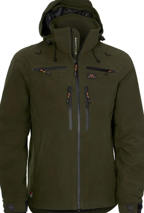 Swedteam Ridge Pro metsästystakki, tummanvihreä| Metsästystakit/Softshell- Ja Tuulenpitävät Takit Metsälle