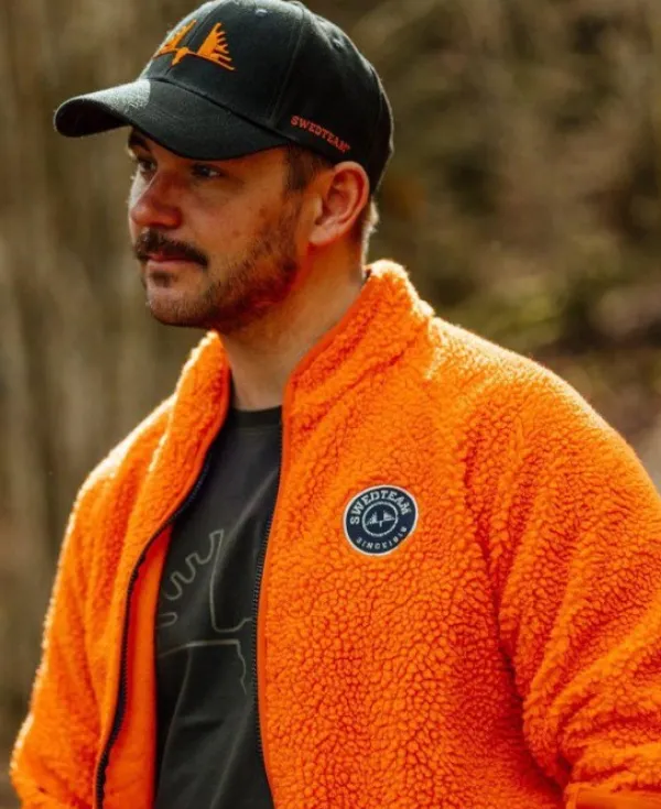 Swedteam Ultra Pile Sweater fleecetakki, Orange Neon| Koiranohjaajan Vaatteet