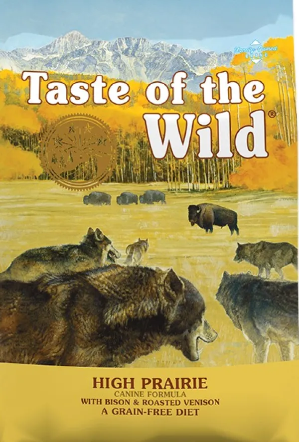 Taste of the Wild High Prairie Bison koiran kuivaruoka 12,2 kg| Koiran Kuivaruoka