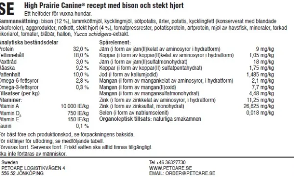 Taste of the Wild High Prairie Bison koiran kuivaruoka 12,2 kg| Koiran Kuivaruoka