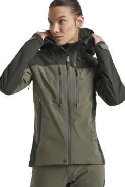 Tenson Kuori- Ja Sadetakit^Himalaya Shell Jacket naisten kuoritakki, Grape leaf