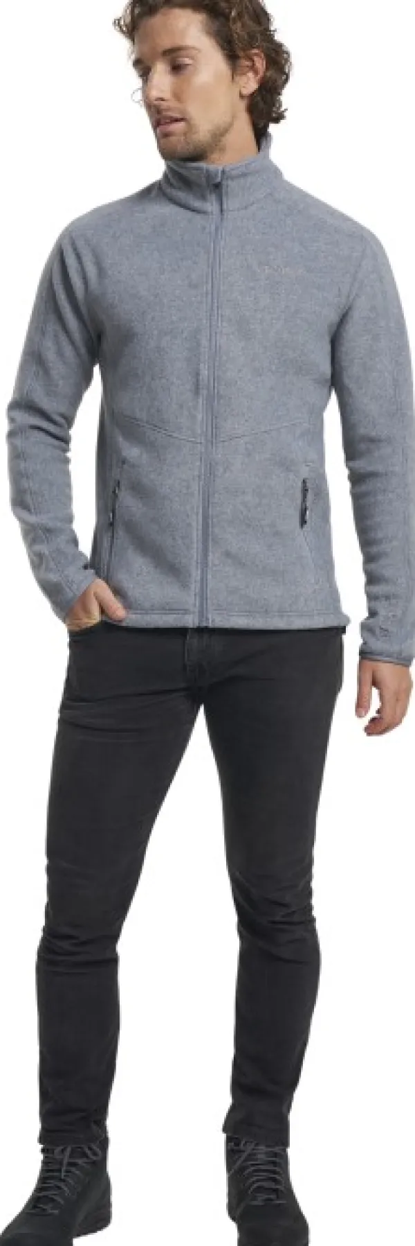 Tenson Miracle Fleece fleecetakki, Ebony| Hupparit, Fleecet Ja Välipaidat