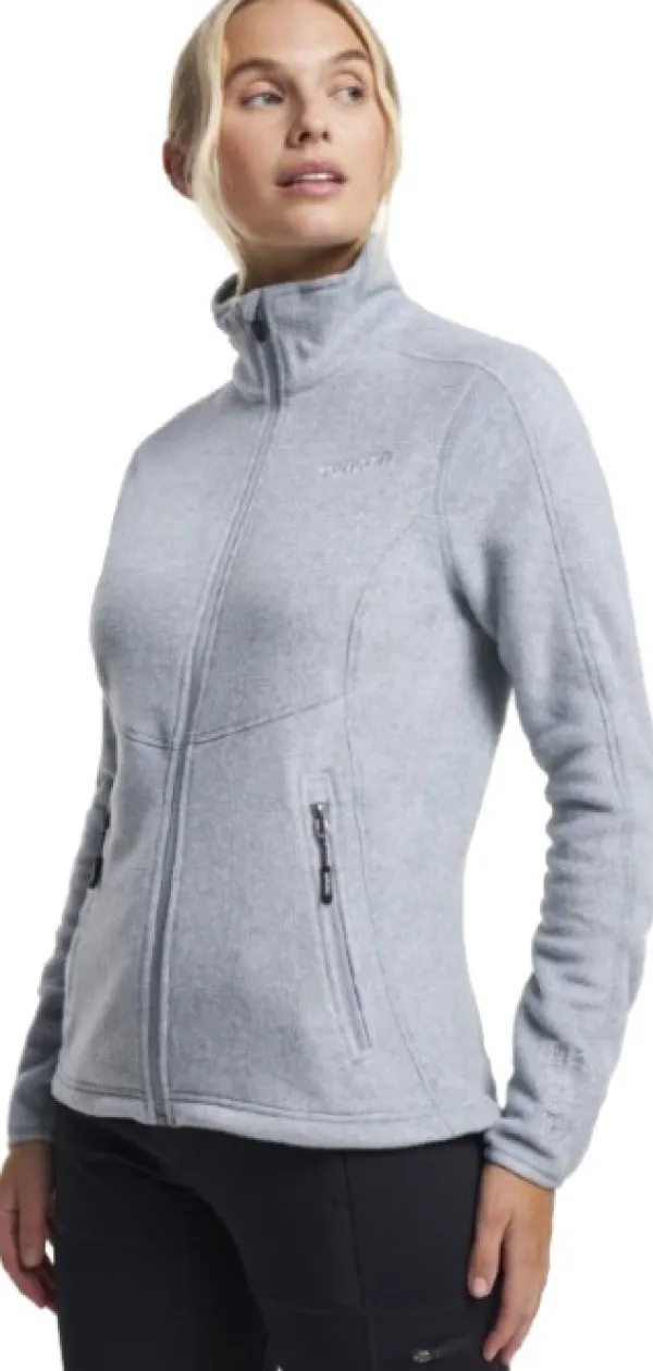 Tenson Miracle Fleece naisten fleecetakki, High-rise moon| Hupparit, Fleecet Ja Välipaidat