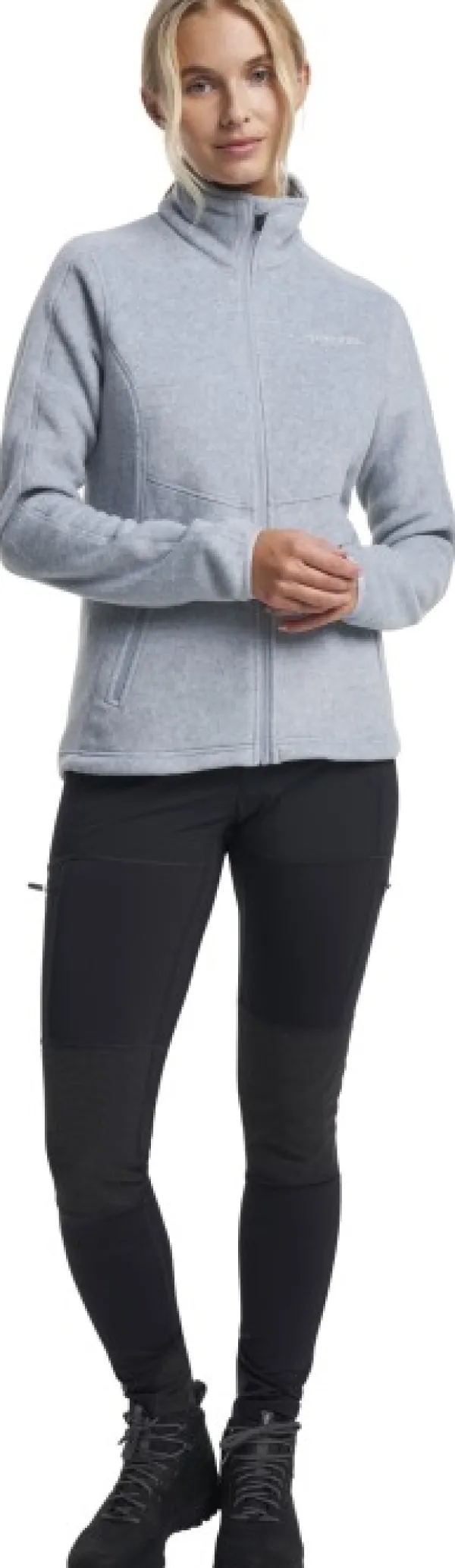 Tenson Miracle Fleece naisten fleecetakki, High-rise moon| Hupparit, Fleecet Ja Välipaidat