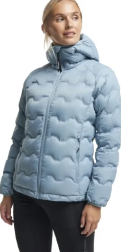 Tenson TXlite Shibui Down Jacket naisten takki, Stone Blue| Untuvatakit