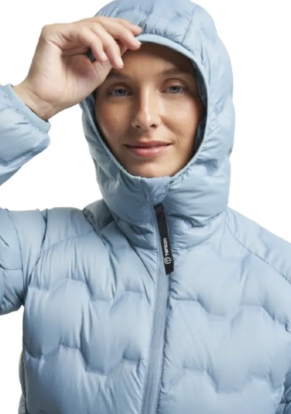 Tenson TXlite Shibui Down Jacket naisten takki, Stone Blue| Untuvatakit