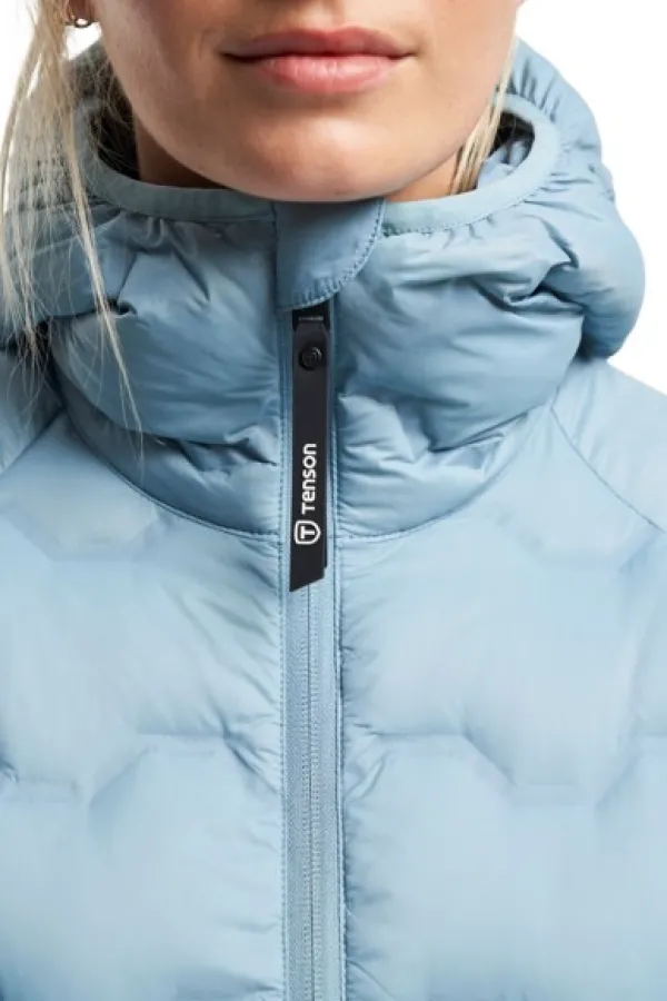 Tenson TXlite Shibui Down Jacket naisten takki, Stone Blue| Untuvatakit