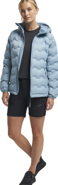 Tenson TXlite Shibui Down Jacket naisten takki, Stone Blue| Untuvatakit