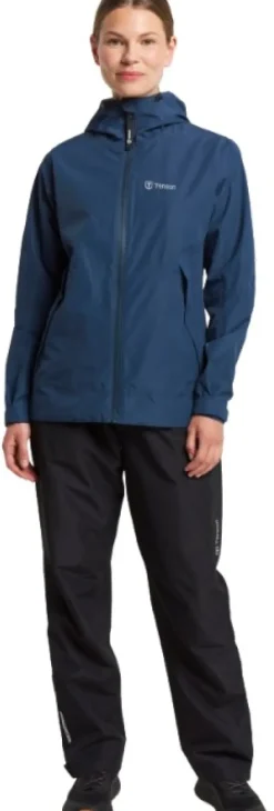 Tenson W's Winga Rain Jacket Midnight Navy| Sadevaatteet