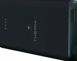 Thermic Lämpötuotteet^Slim Universal Powerbank virtapankki, 10 000 mAh, musta