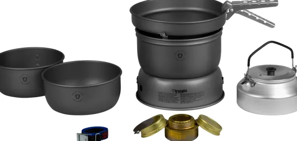 Trangia Ruoanlaitto ja grillaus/Spriikeittimet^25-2 HA -retkikeitinsarja