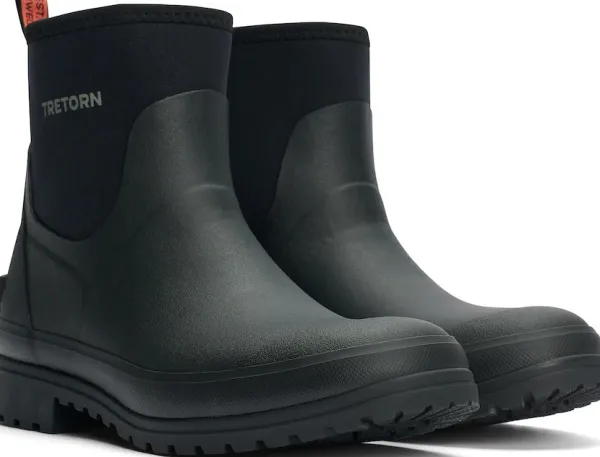 Tretorn Saappaat^Brosarp Neo matalat kumisaappaat, Unisex, musta