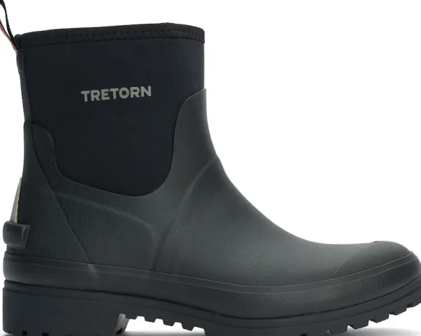 Tretorn Saappaat^Brosarp Neo matalat kumisaappaat, Unisex, musta