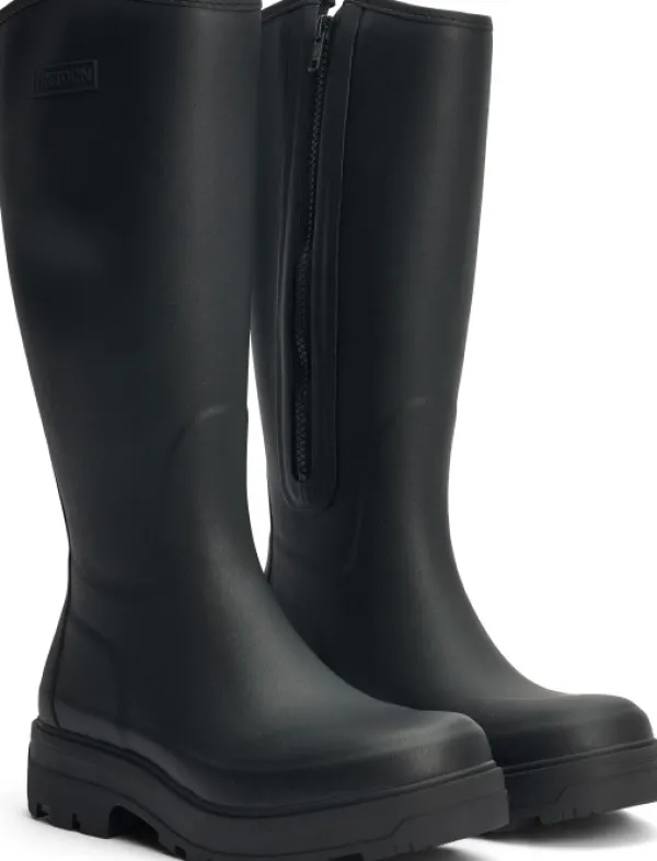 Tretorn Saappaat^Halla naisten korkea kumisaapas, musta