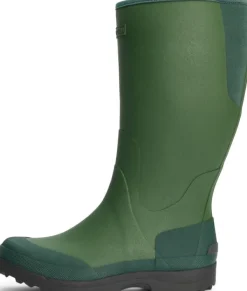 Tretorn Terräng Lutum Unisex kumisaappaat neopreenivuorilla, vihreä| Saappaat