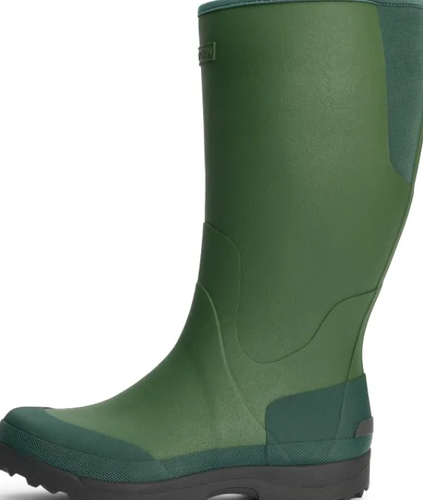 Tretorn Terräng Lutum Unisex kumisaappaat neopreenivuorilla, vihreä| Saappaat