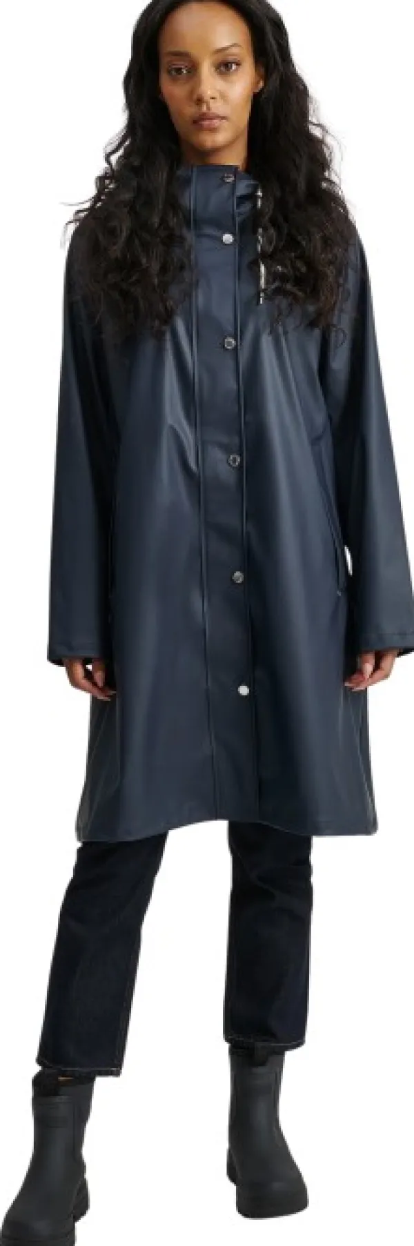 Tretorn Sadevaatteet^Wings A-Shape Rain Coat naisten sadetakki, Navy Blaze