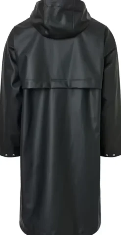 Tretorn Wings Long Rain Jacket Unisex sadetakki, Jet Black| Sadevaatteet