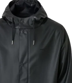 Tretorn Wings Long Rain Jacket Unisex sadetakki, Jet Black| Sadevaatteet