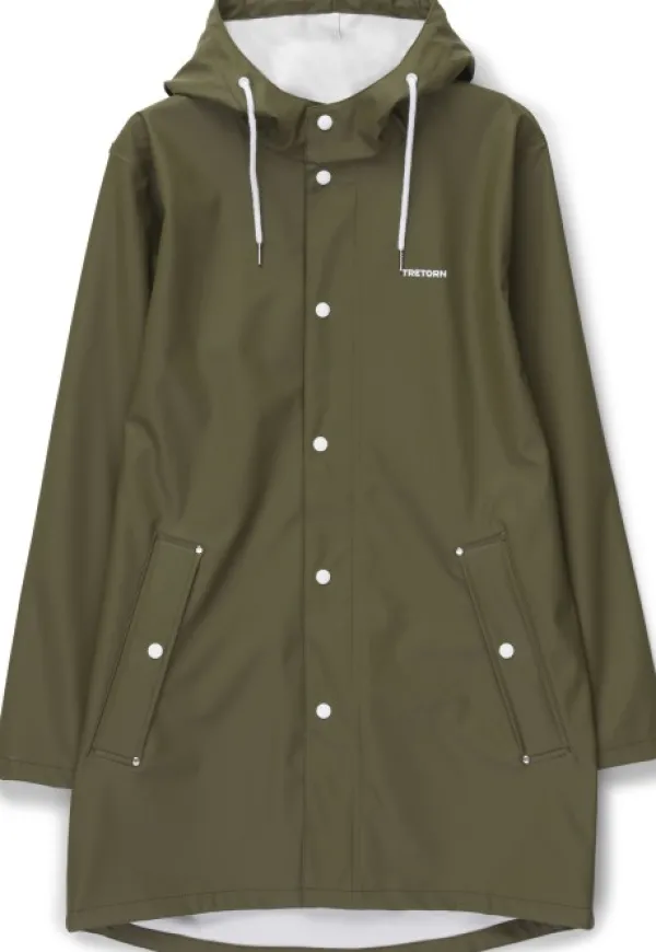 Tretorn Sadevaatteet^Wings -sadetakki, unisex, Field Green