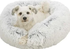 Trixie Harvey koiran peti, Ø70 cm, valkoinen/musta| Koiranpedit