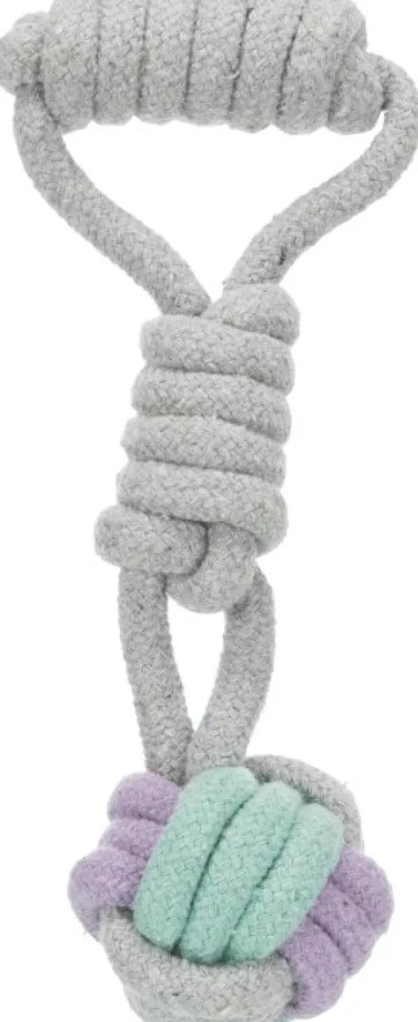 Trixie Aktivointilelut^Junior köysipallo, ø6 cm/23 cm