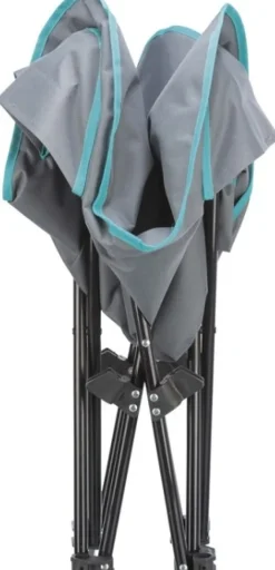 Trixie koiran retkisänky, 88 x 32 x 88cm, tummanharmaa/petrooli| Koiranpedit