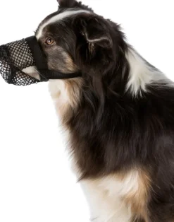 Trixie Koiranpentujen Tarvikkeet^-suojaverkko kuonolle, S–M, musta