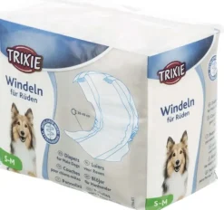 Trixie uroskoirien vaipat, S-M 30-46 cm, 12 kpl| Narttujen Ja Urosten Suojat