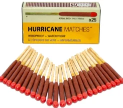 UCO Hurricane Matches tulitikut, täyttöpakkaus| Tulentekovälineet
