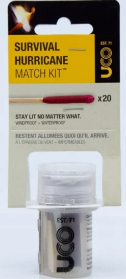 UCO Tulentekovälineet^Hurricane Survival Matches tulitikut, 20 kpl
