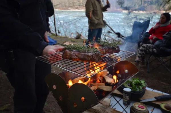 UCO Avotulelle^Mini Flatpack Grill & Firepit