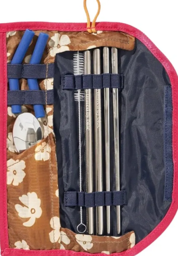 United by Blue Astiat Ja Ruokailuvälineet^The Utensil Kit ruokailuvälinesetti, Smoky Ochre