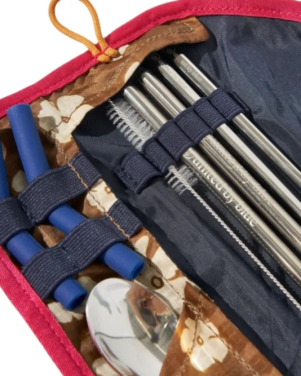 United by Blue Astiat Ja Ruokailuvälineet^The Utensil Kit ruokailuvälinesetti, Smoky Ochre