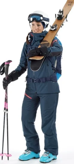 Vaude Outlet - Housut Ja Shortsit^Back Bowl Pants IV naisten lasketteluhousut, tummansininen