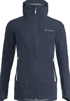 Vaude Sadevaatteet^Croz 3L III -naisten kuoritakki, tummansininen