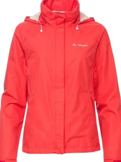 Vaude Sadevaatteet^Escape Bike Light Jacket naisten ulkoilutakki, punainen