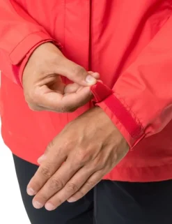 Vaude Sadevaatteet^Escape Bike Light Jacket naisten ulkoilutakki, punainen