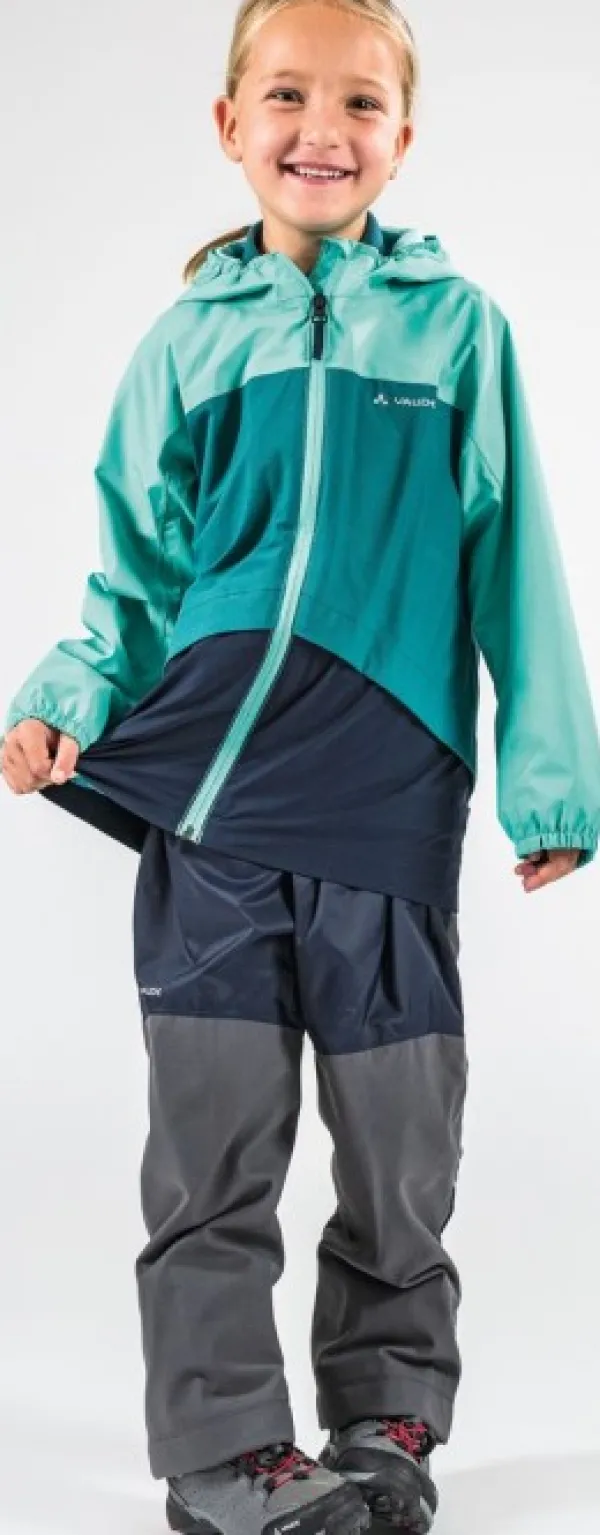 Vaude Kids Escape Pants VI lasten ulkoiluhousut, musta| Lasten Housut