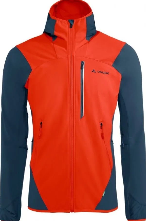 Vaude Softshelltakit Ja Tuulenpitävät Takit^Larice Jacket IV takki, Glowing Red