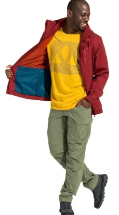 Vaude Retkeilyhousut^Men's Skarvan Biobased Pants Cedar Wood