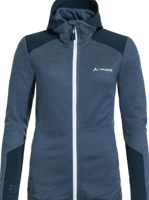 Vaude Hupparit, Fleecet Ja Välipaidat^Monviso Woodfiber naisten fleecetakki, tummansininen