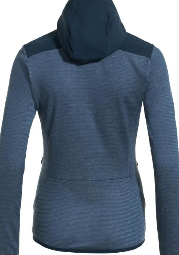 Vaude Hupparit, Fleecet Ja Välipaidat^Monviso Woodfiber naisten fleecetakki, tummansininen