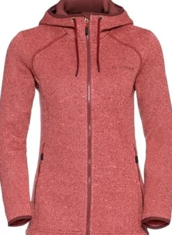 Vaude Hupparit, Fleecet Ja Välipaidat^Sentino III naisten fleecetakki punaruskea