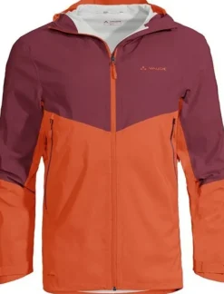 Vaude Sadevaatteet^Simony 2,5L III -kuoritakki, punainen