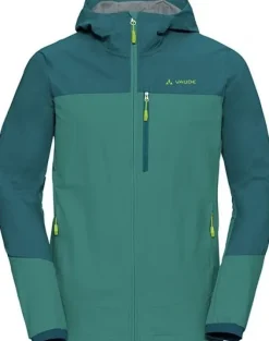 Vaude Skarvan S -softshelltakki, vihreä| Softshelltakit Ja Tuulenpitävät Takit