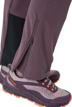 Vaude Tekoa Biobased Pants naisten vaellushousut, violetti| Retkeilyhousut